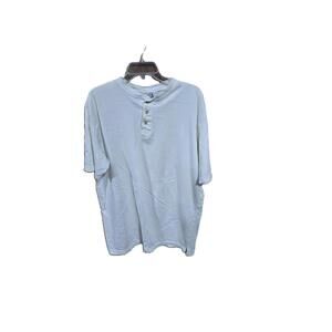 Corner Stone White Polo Top Size LT